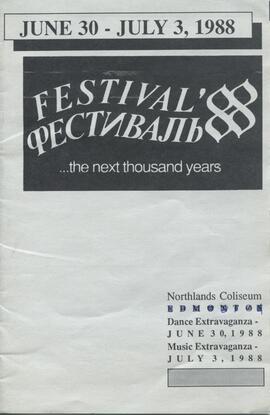 Festival '88 ...the next thousand years