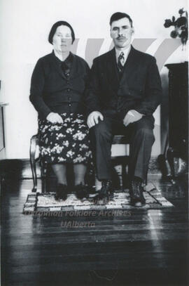 Maria and Andrew Mazurenko in their home