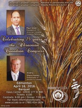 Celebrating 75 years of the Ukrainian Canadian Congress