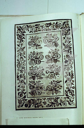 Example of the woven carpet