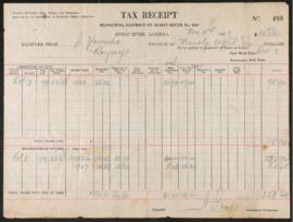 Yaremko Tax Receipt November 2, 1927
