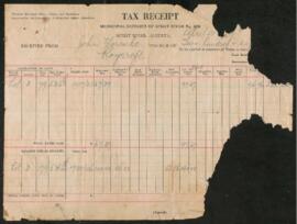 Yaremko Tax Receipt November 21, 1927
