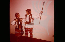 Ukrainian national costumes.