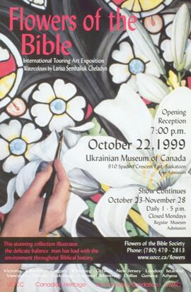 Poster: Flowers of the Bible (Saskatoon)
