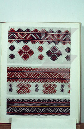 Embroidery pattern. XIX century.