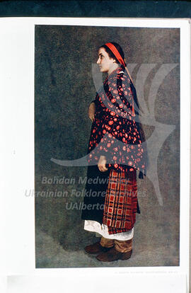 Girls' costume. Chernihiv region. XIX century.
