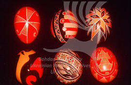 Ornaments and motifs on pysanky
