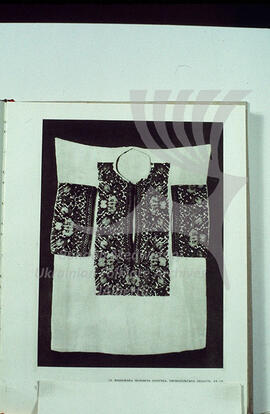 Embroidered man's shirt. Ternopil' region. XX century.