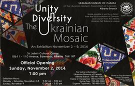 Unity, Diversity, The Ukrainian Mosaic