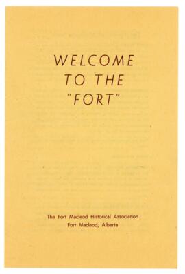 Description of Museum Area from The Fort Macleod Historical Association