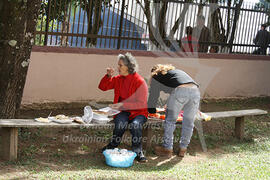 Communal lunch on festa in Craveiro