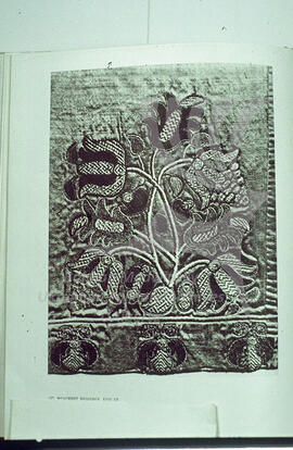 Embroidery pattern. XVIII century.