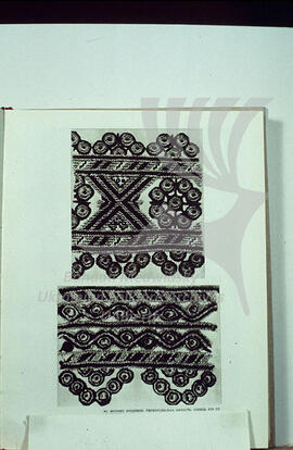 Embroidery patterns. Ternopil' region. Late XIX century.