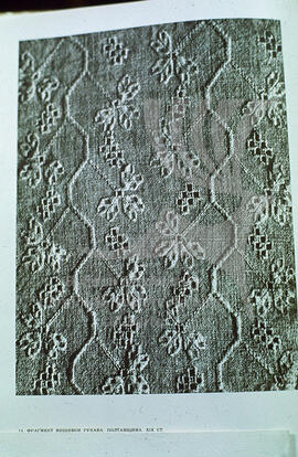 Embroidery pattern of the sleeve. Poltava region. XIX century.