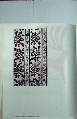 Embroidery pattern. Stanislav region. XIX century.