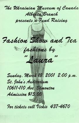 Fashion Show and Tea: Fashions by "Laura"