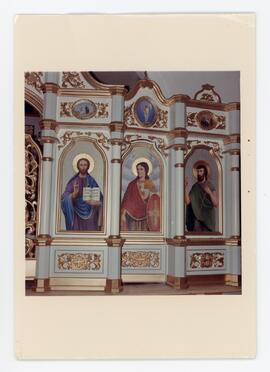 Iconostasis at the St. John’s Church, North Battleford