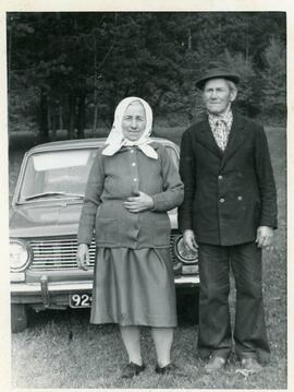Uncle Bill Melnychuk With Wife Portrait