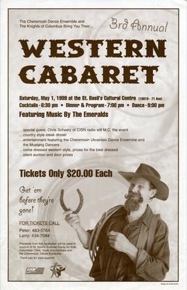 3rd Annual Western Cabaret