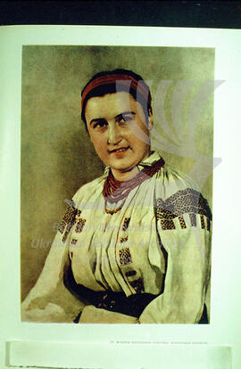 Women's embroidered shirt. Vinnytsia region.