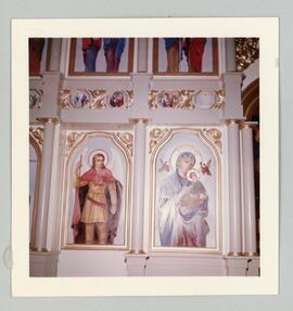 Iconostasis at Holy Trinity Church, Myrnam