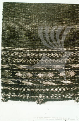 Zapaska (skirt) pattern. Kyiv region. Late XIX century.