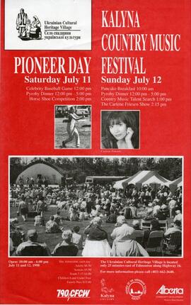 Pioneer day, Kalyna Country Music Festival