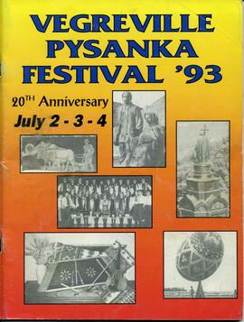 Vegreville Pysanka Festival '93, 20th Anniversary
