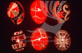 Ornaments and motifs on pysanky