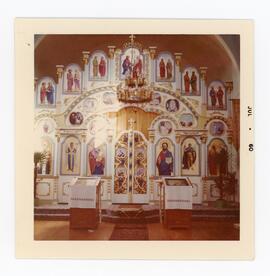 Iconostasis at St. Peter and St. Paul Ukrainian Orthodox Church, Andrew