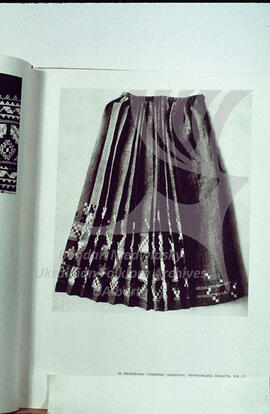 Embroidered skirt (andarak). Chernihiv region. XIX century.