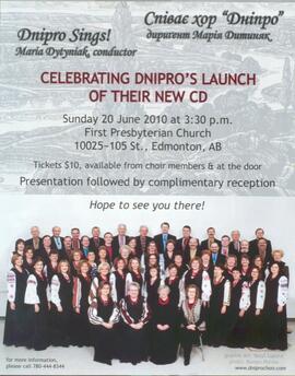 Celebrating Dnipro's Launch of their new CD