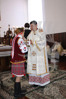 Ordination of f. Malinowsky. Communion Ceremony