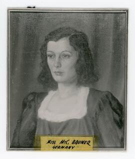 Miss M.-C. Baumer portrait