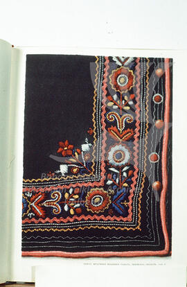 Embroidery pattern on kabat (jacket). L'viv region.