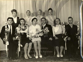 Wedding photo of Ivan and Marusia in Ukraine