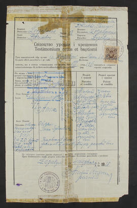 Anna Melnychuk's Certificate of Birth and Baptism_01
