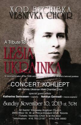 A Tribute to Leslie Ukrainka