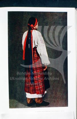 Girl's summer costume. Chernihiv region. XIX century.