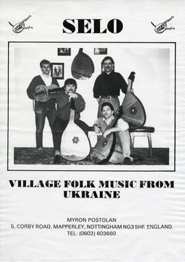 SELO; Village Folk Music from Ukraine