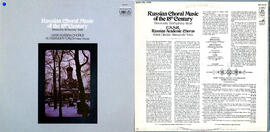 Russian Choral Music of the 18th Century